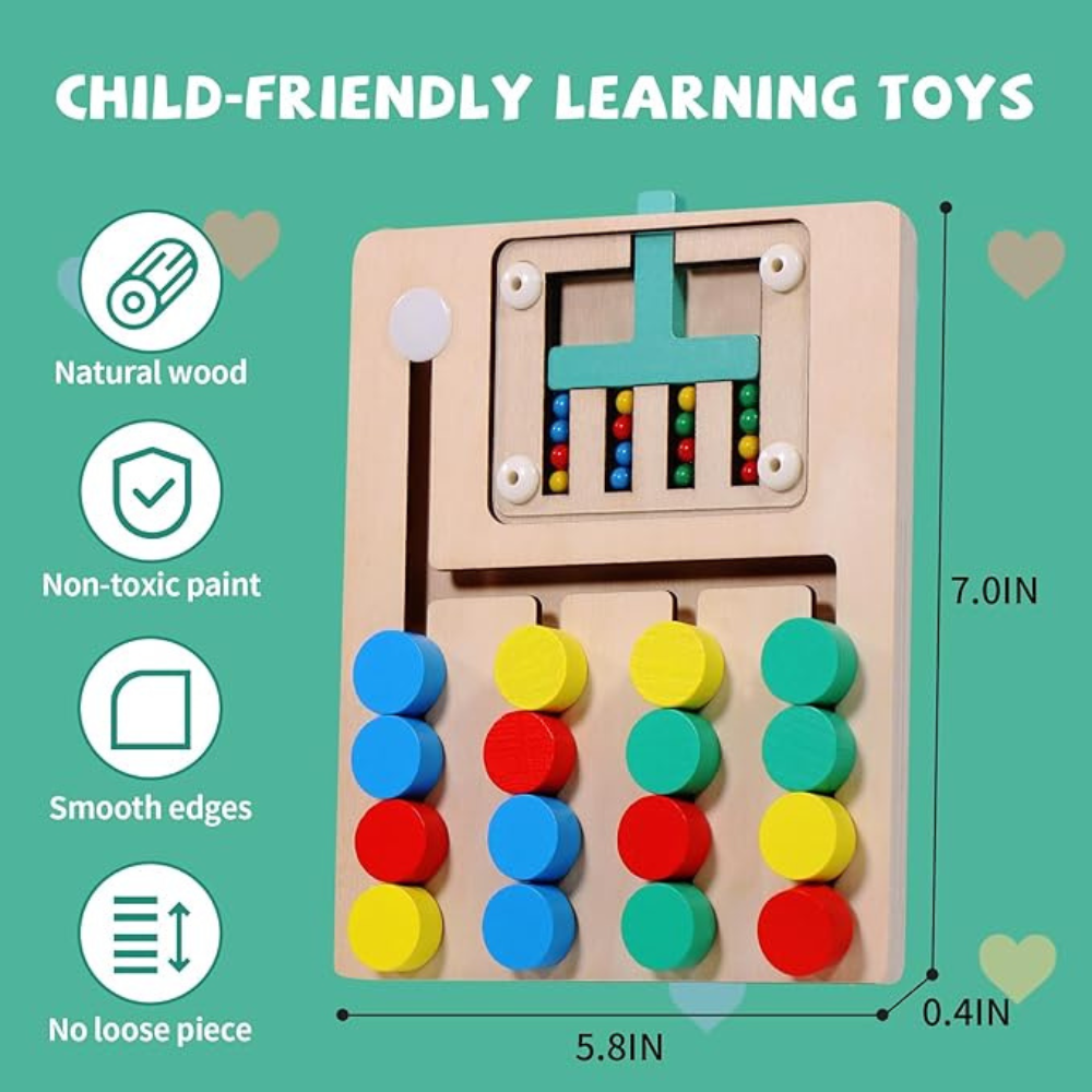 Slide Puzzle Matching Games (4 Color Sorting)