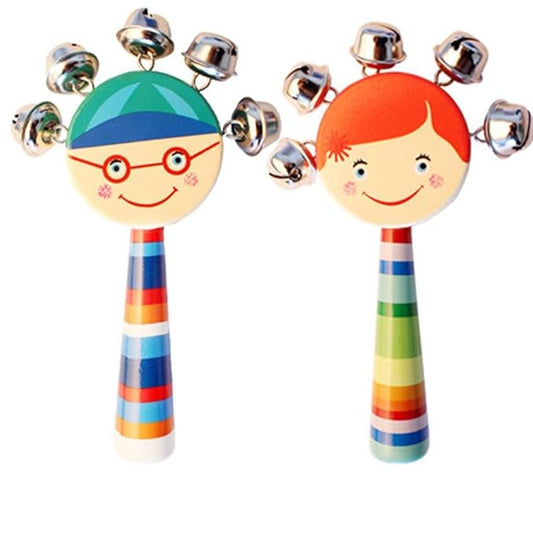 Wooden Smile Rattle (Pack of 1)