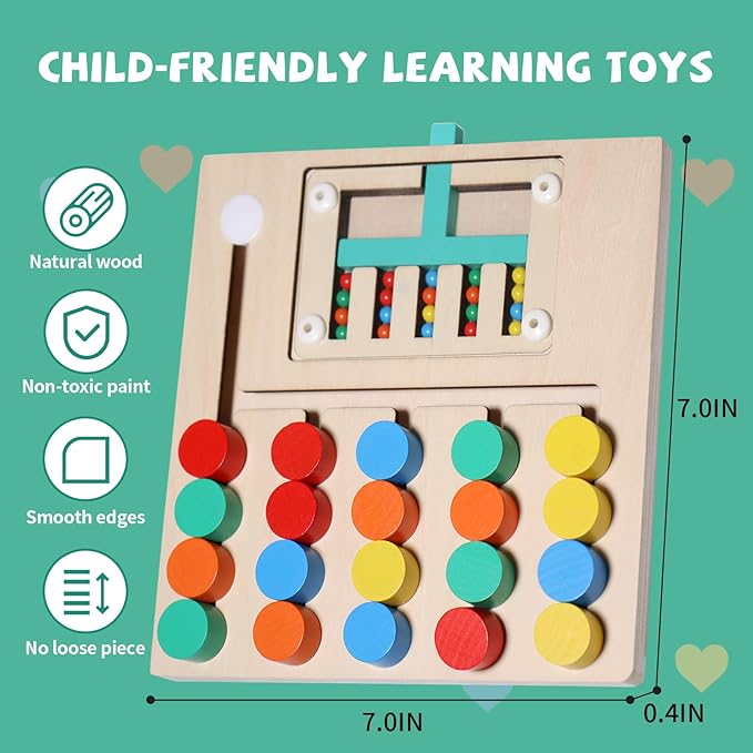 Color Slide Puzzle Matching Game (5 Color Sorting)