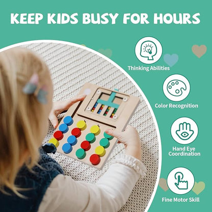 Slide Puzzle Matching Games (4 Color Sorting)