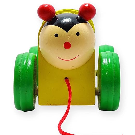 Wooden Caterpillar Car (Pack of 1)