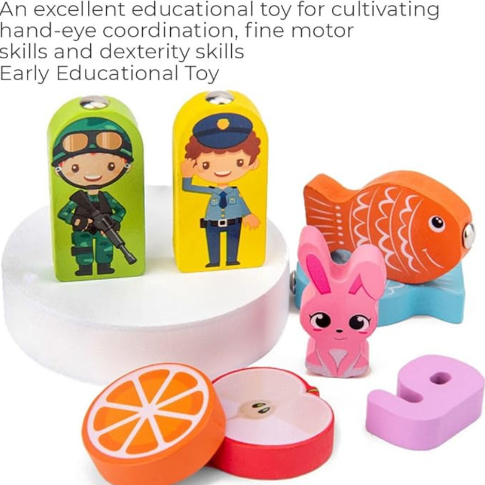 All-in-One Montessori Wooden Educational Gift Set – 8 Themed