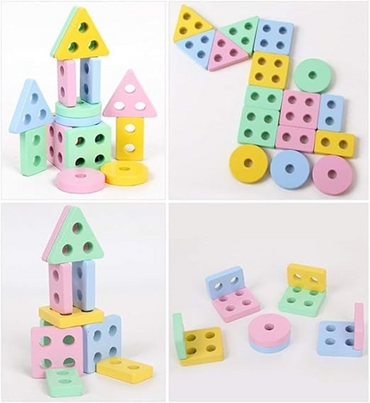 Rectangle Montessori Stacker