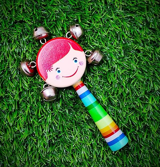 Wooden Smile Rattle (Pack of 1)