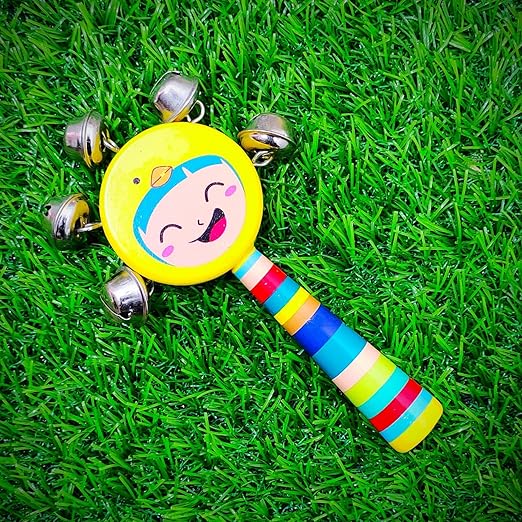 Wooden Smile Rattle (Pack of 1)