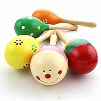 Wooden Egg Shaker (Pack of 1)