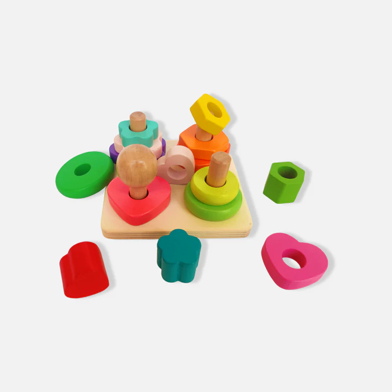 Wooden Montessori Shape Sorter