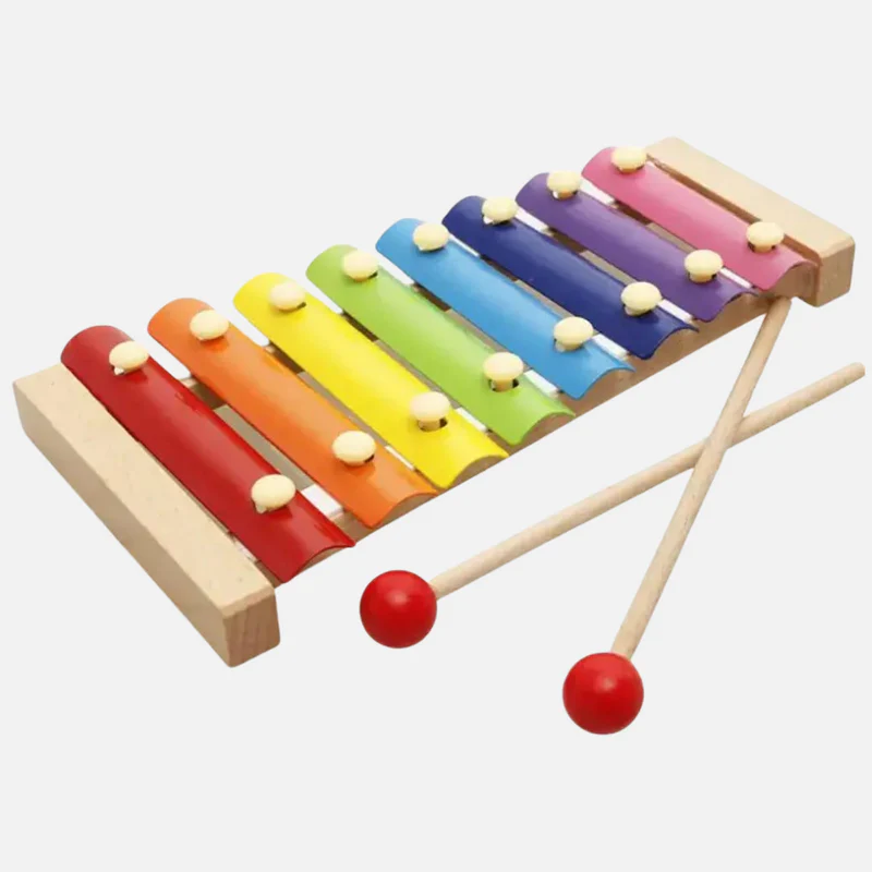 Wooden Xylophone with 8 Notes