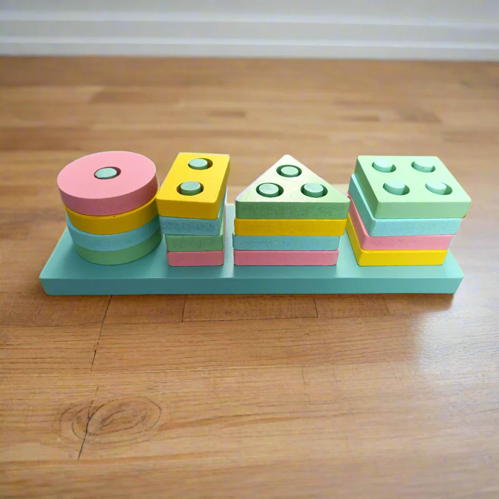 Rectangle Montessori Stacker