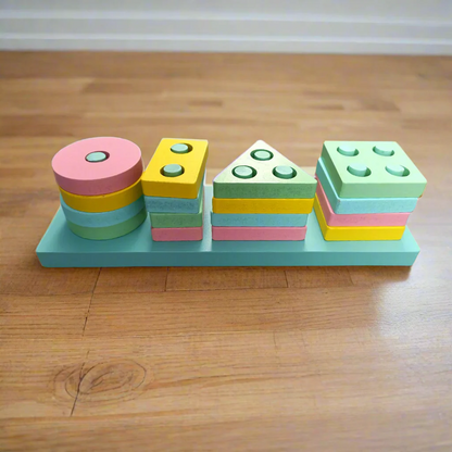 Rectangle Montessori Stacker