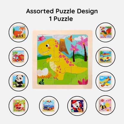 Wooden Kid's Jigsaw Puzzle9 Pieces (Pack of 1)